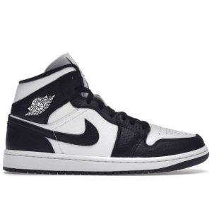 Jordan 1 Mid Split Black White