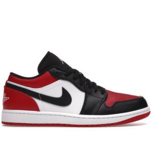 JORDAN 1 LOW BRED TOE