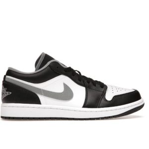 Jordan 1 Low Black White Particle Gray