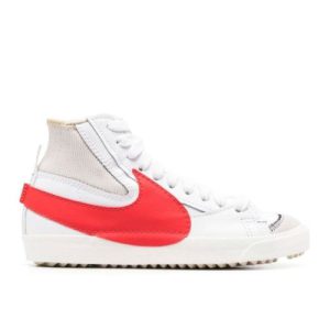 Nike Blazer Mid 77 Jumbo White Habanero Red